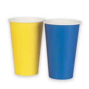 Partymuggar Blå-Gula 24 Pack