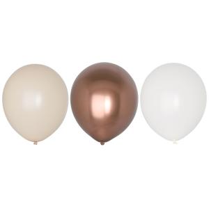 Ballongmix 3 färger 6 pack