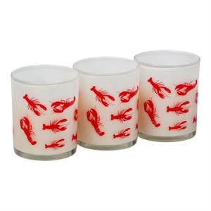 Kräftskiva Ljuslykta 3-pack