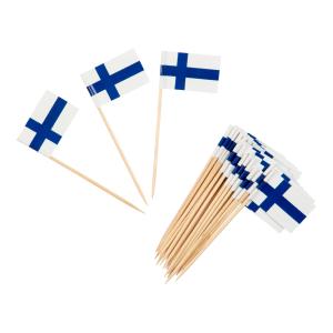 Cocktailflaggor Finland 30 pack