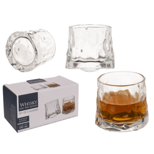 Whisky glas on the rocks 2 pack