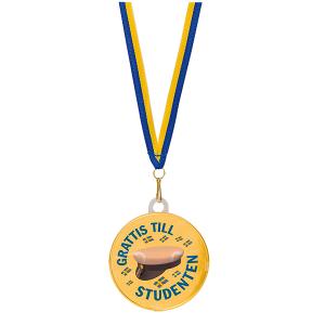 Chokladmedalj Grattis till Studenten