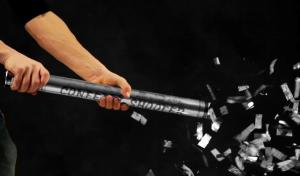 Konfettikanon Silver