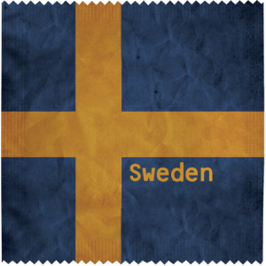 CONDOM SWEDEN FLAG