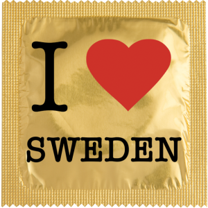 Condom I Love Sweden