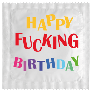 CONDOM BIRTHDAY