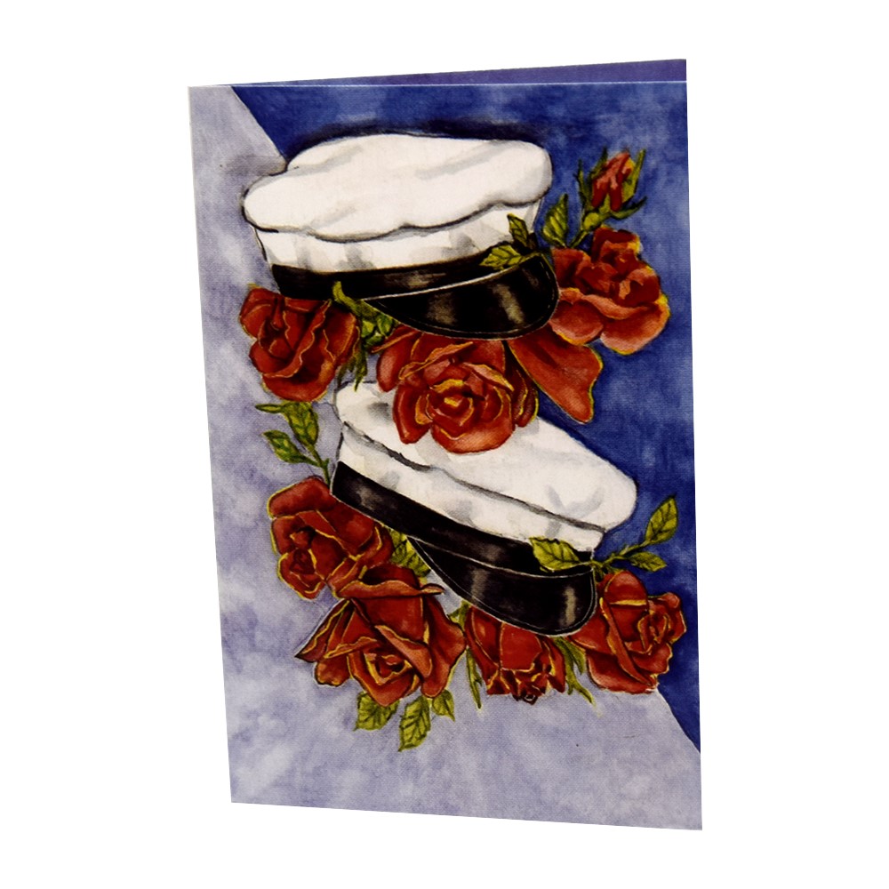 Examenskort Mini med Rosor