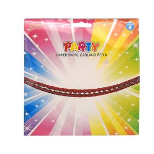 Girlang Röd 6 meter