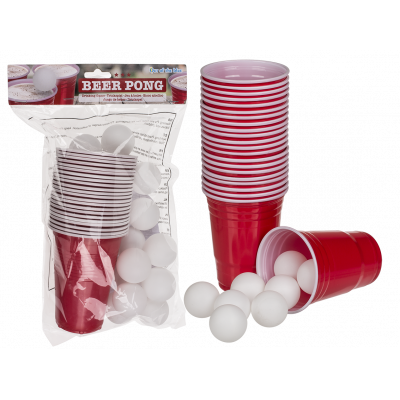 Beer Pong- dryckesspel