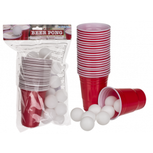 Beer Pong- dryckesspel