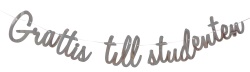 Banner ''Grattis till studenten''
