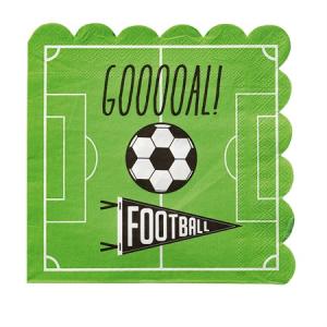 Servetter Fotboll 16-pack