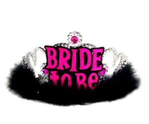 Tiara ''Bride to be'' Svart