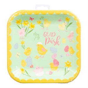 Tallrik papper Kyckling