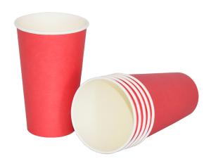 Partymuggar Röda 24 Pack