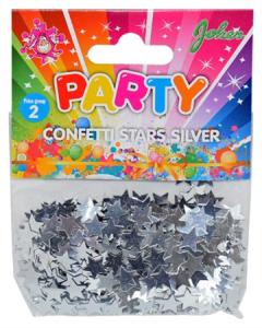 CONFETTI STARS SILVER