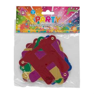 Banner HAPPY BIRTHDAY