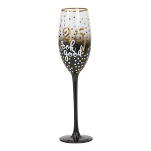 Champagneglas 25 Stars