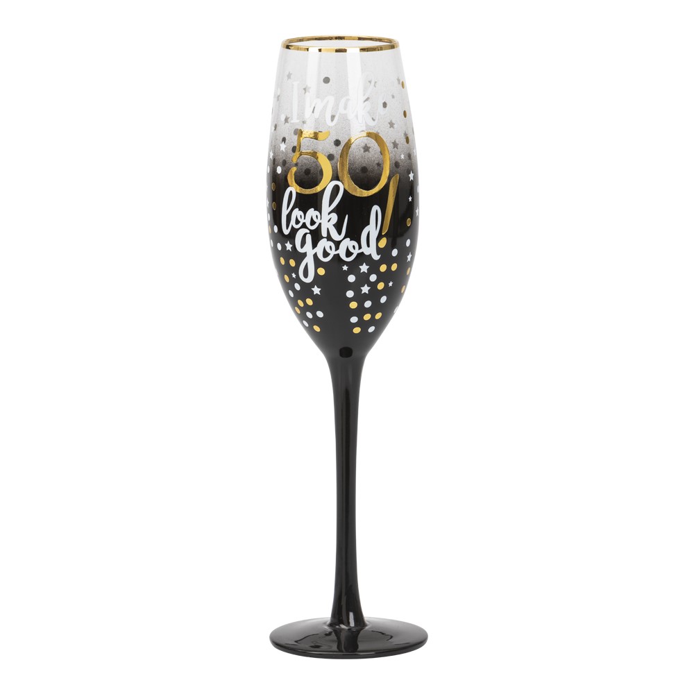 Champagneglas 50 Stars