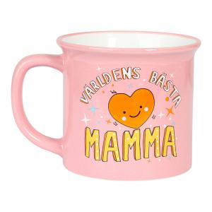 Mugg Rosa Världens bästa Mamma