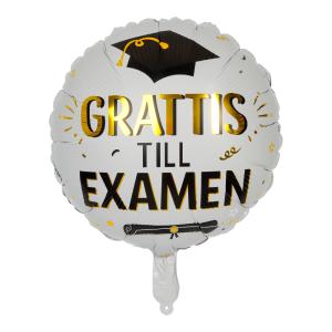 Folieballong grattis till Examen