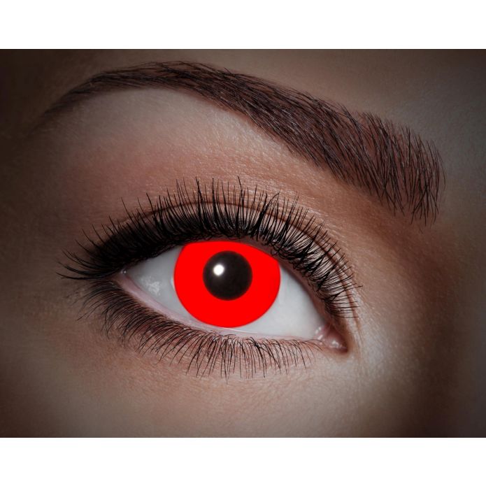 Crazy UV Linser Röd