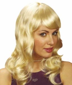 Dolly blond peruk