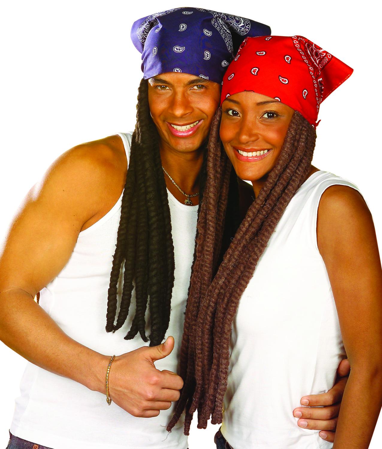 Bandana med Dreadlocks