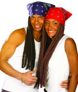 Bandana med Dreadlocks