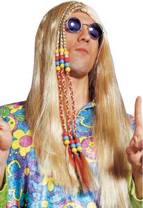 Hippieperuk Blond