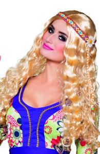 Hippiperuk med hårband