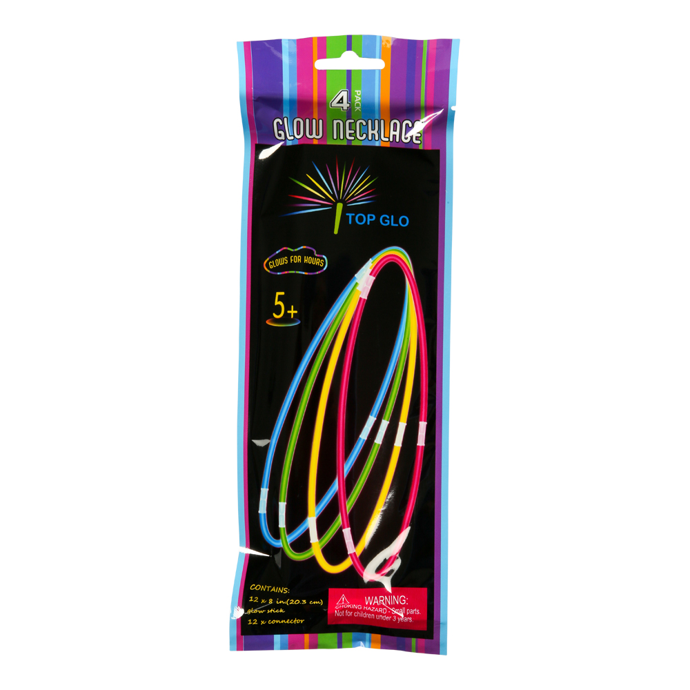 Lysande Neonhalsband 4 Pack