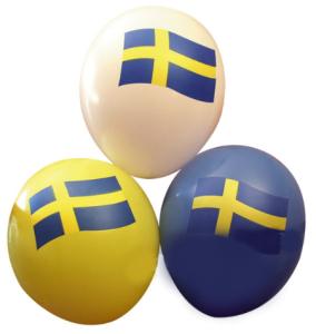 Ballonger Sverige 6 st
