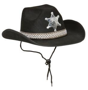 SHERIFFHATT SVART