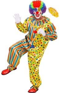 Clown Jumpsiut Maskeraddräkt