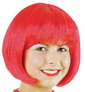 Page röd peruk