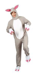Kanindräkt Grå