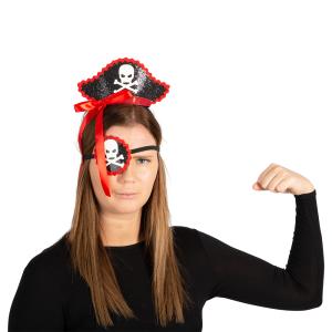 Piratdiadem med Ögonlapp
