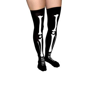Höga strumpor m. skelett (G.I.D)