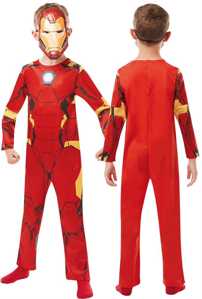 IRON MAN MASKERADDRÄKT BARN