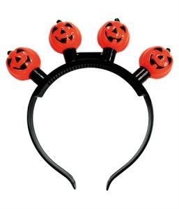 Pumpor med LED-ljus på diadem