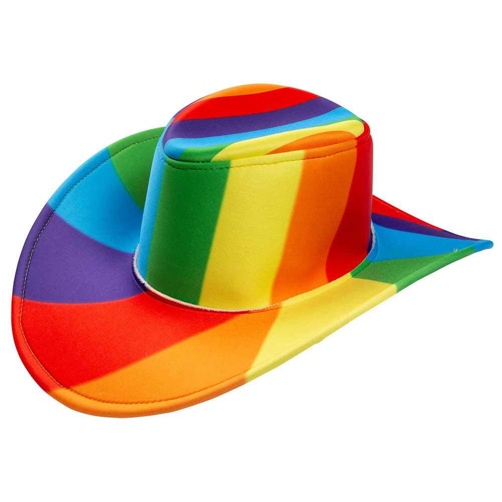 CowBoy Hatt Rainbow