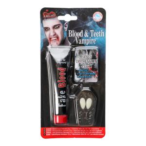 Wampyr Blod med tänder.