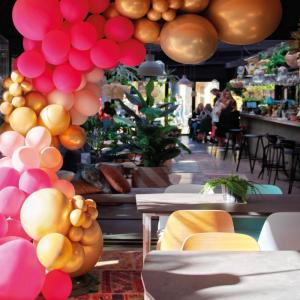 Ballongbågen Premium Rosa Lyx