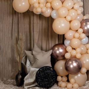 Ballongbåge Gold-Blush Roségold