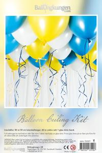 Takballonger i Blått & Gult