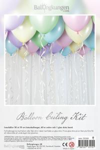 Takballonger i Pastellfärger