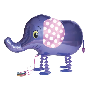 Folieballong Gående Elefant