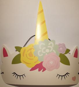 Pappersmask enhörning 6 Pack