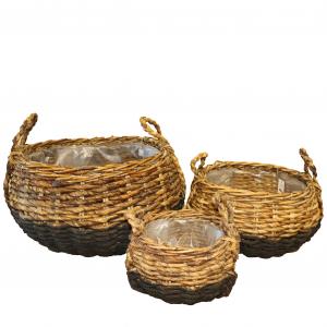 Basket bowl rattan